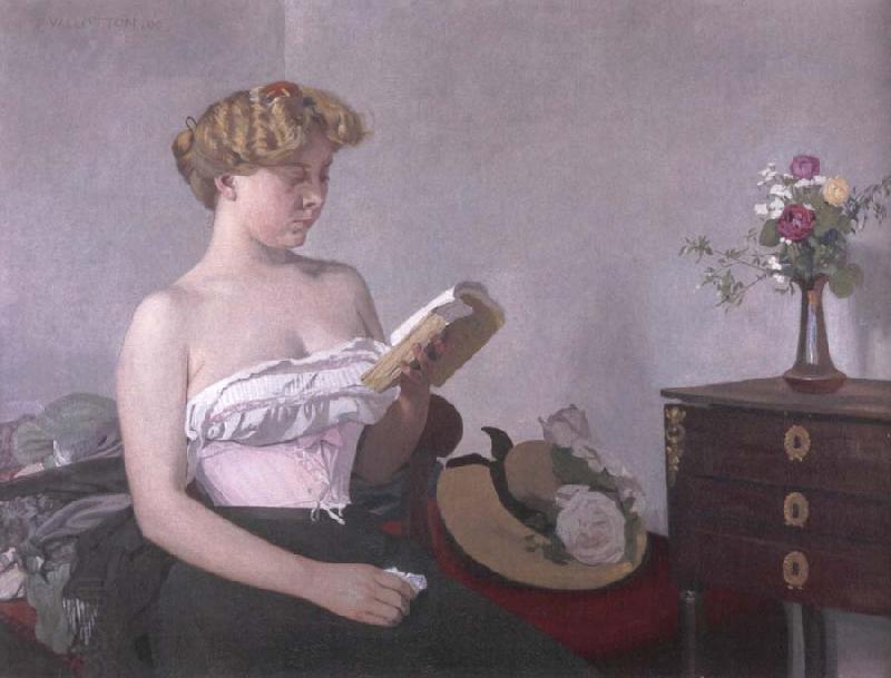 Felix Vallotton Woman Reading China oil painting art